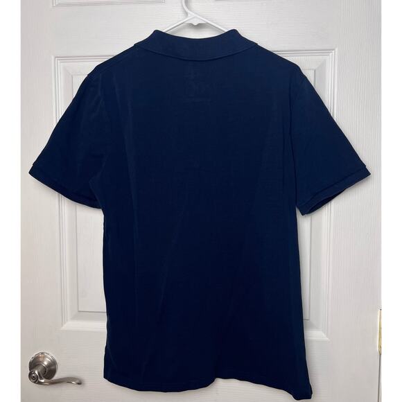 Cycling Shirt Produs Oficial Navy Blue Organic Cotton Short Sleeve Polo Size M - Picture 5 of 7